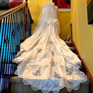 Bridal originals one of a kind vintage wedding gown